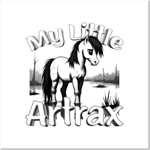 cute my little artax Wall Art by Bisrto